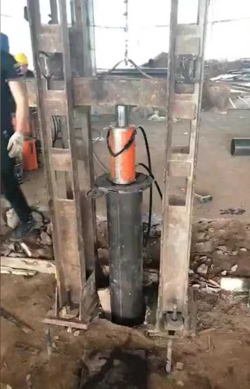 南阳新野县钢管桩加固